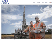 Tablet Screenshot of apexdrilling.co.uk